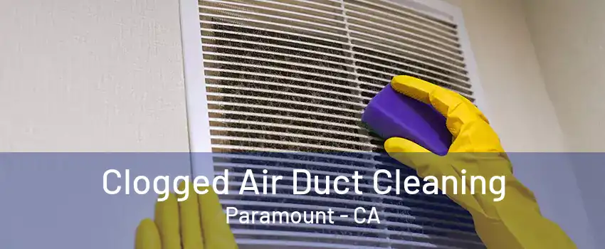 Clogged Air Duct Cleaning Paramount - CA