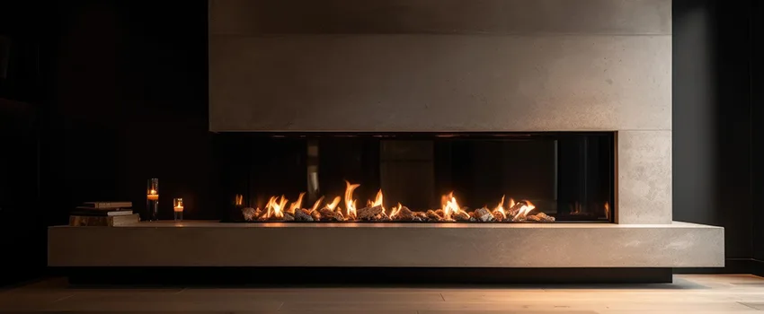 Gas Fireplace Ember Bed Design Services in Paramount, California