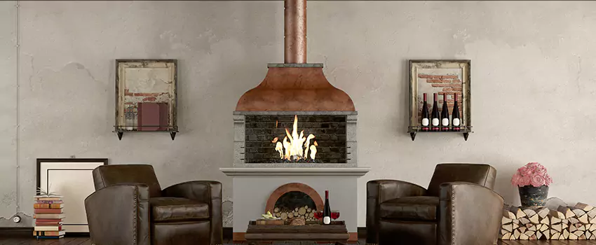 Thelin Hearth Products Providence Pellet Insert Fireplace Installation in Paramount, CA