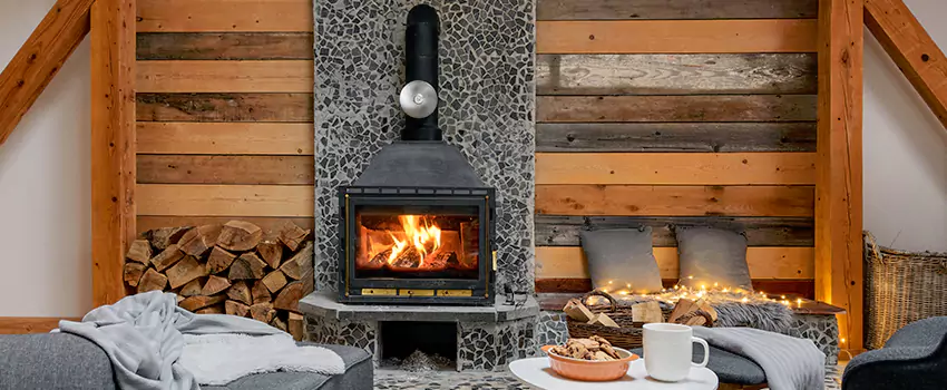 Thelin Hearth Products Direct Vent Gas Stove Fireplace Inspection in Paramount, California