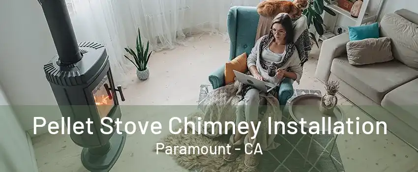 Pellet Stove Chimney Installation Paramount - CA